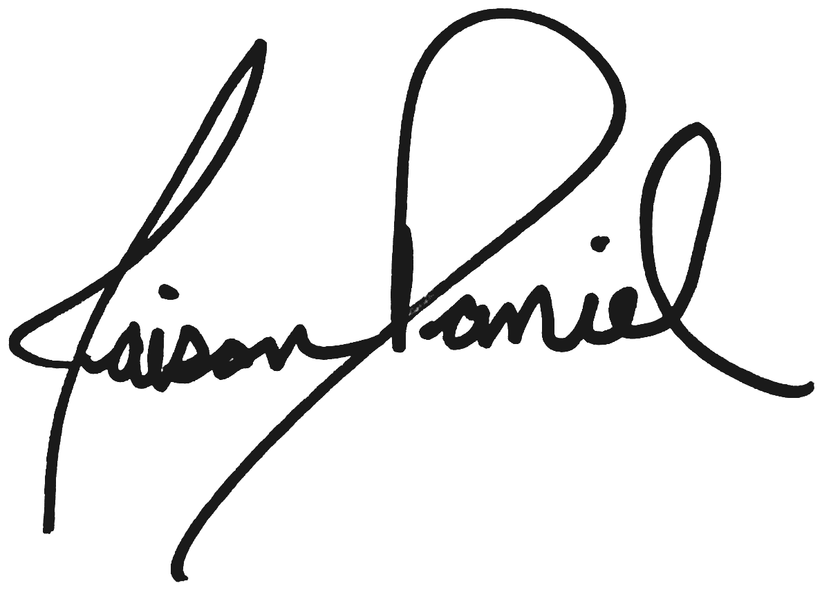 Jaison Daniel signature